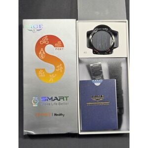 LIGE A5 Smart Watch Sport Fitness Tracker Black BW1846A Android iOS